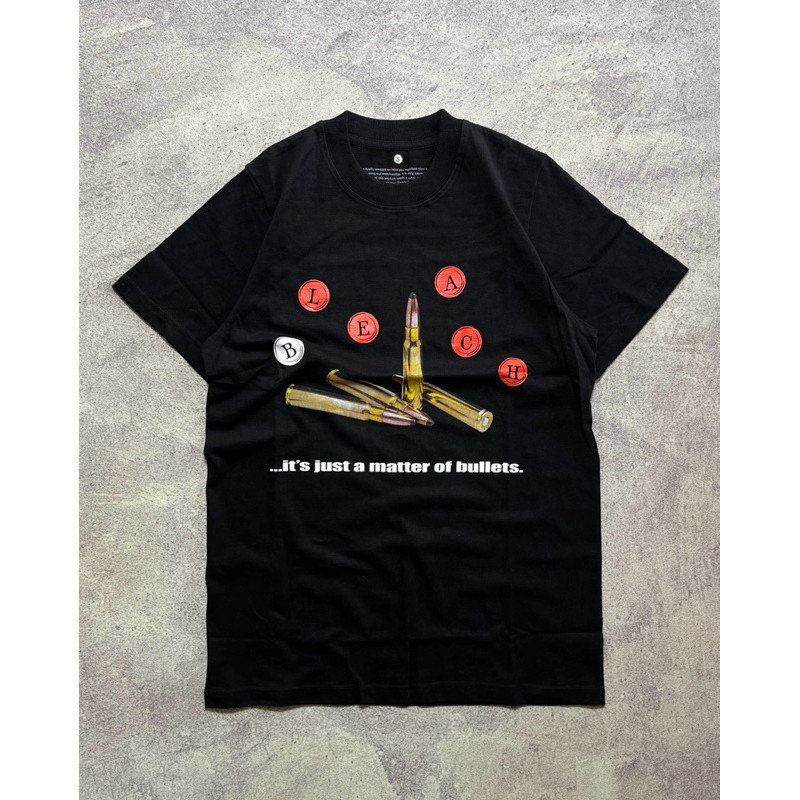 BLEACH HARDCORE - BULLETS original Baju kaos