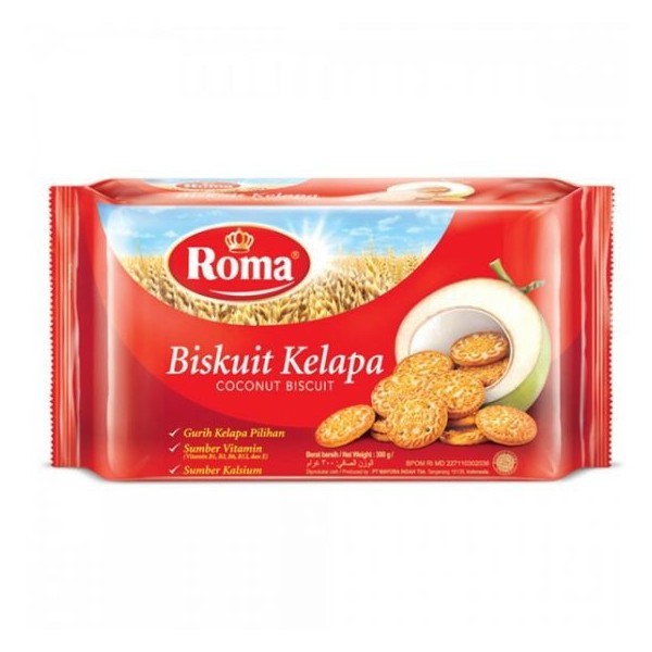 

BISKUIT ROMA KELAPA 300GR - pengedarjajan