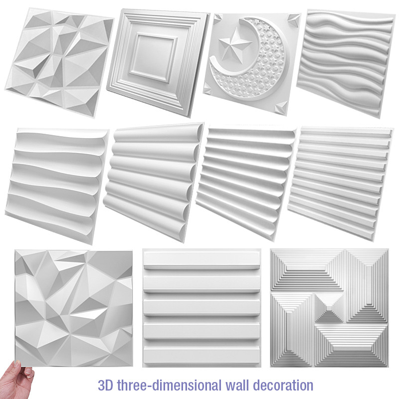 30x30cm house renovation Decor 3D Wall Panel Non self-adhesive 3d Wall Sticker stone brick tile livi