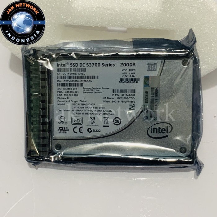 SSD intel DC S3700 Series 200GB 2.5" SATA