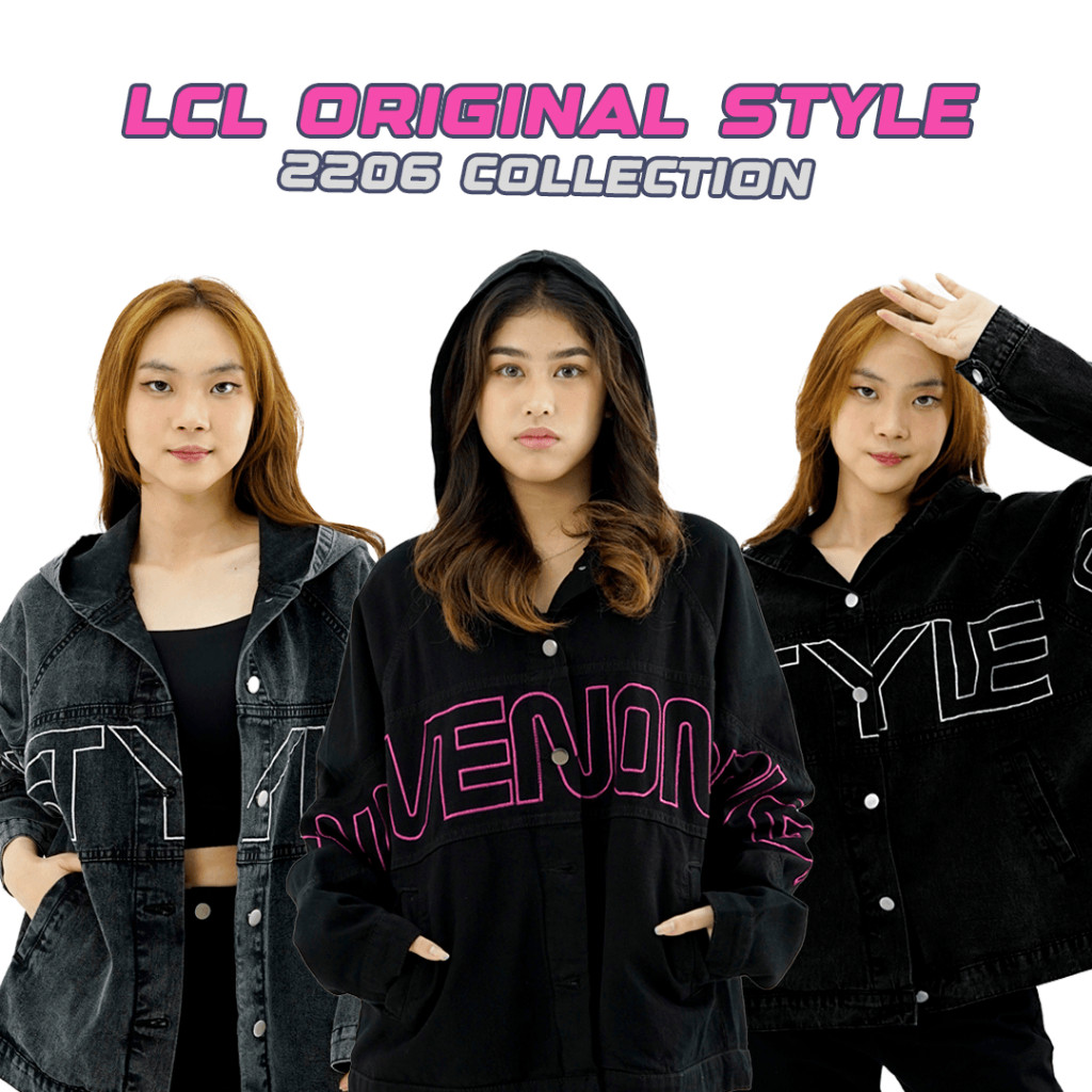 [BEST DEALS] AMR Original - LCL Ori Style Hoodie 4116 / 2206 Collection - Jaket Jeans Denim Jacket