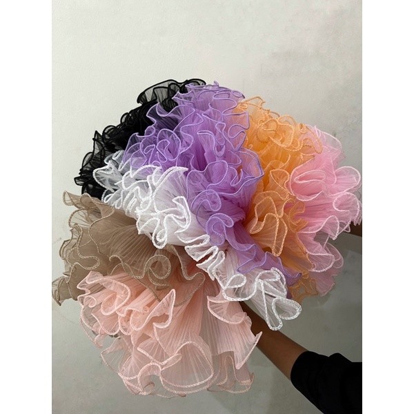 

1pcs Flower Wrapping Paper / Korean Mermaid Tile / kertas bunga Buket Kain Gelombang