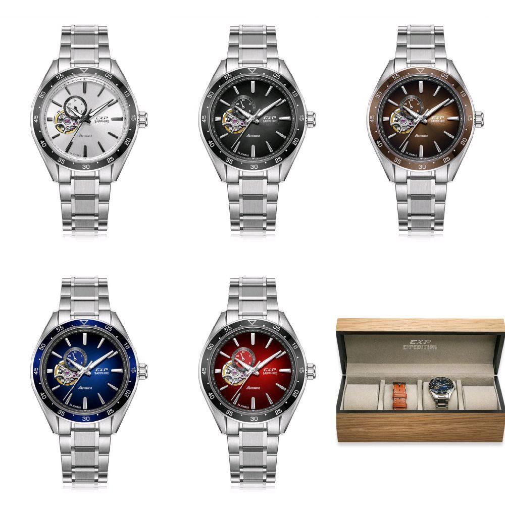 Jam Tangan Pria Expedition 6858 E6858 E 6858 Automatic Original