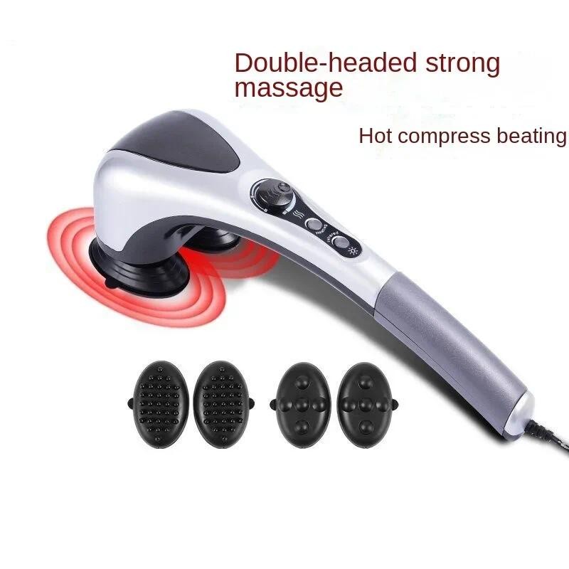Double Head Massage Stick Massage Hammer Leg Massager Back Massager Infrared Vibration Massage Hamme