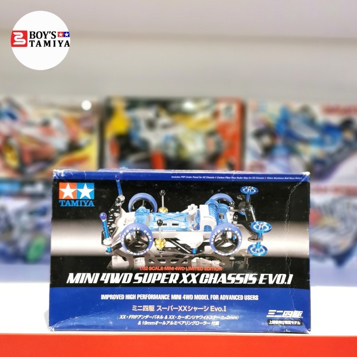 Tamiya 94780 Mini 4WD Super XX Chassis Evo.1