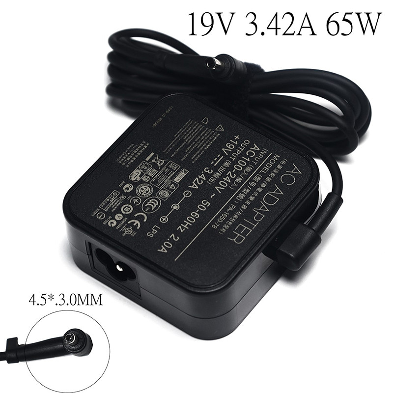 EXA1203YH / PA-1650-78 19V 3.42A 65W 4.5X3.0mm AC Adapter Charger For ASUS Q524 Q524U Q534 Q534U Q52