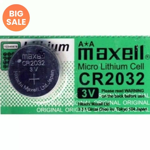 CR2032 /BATERAI CR 2032/BATTERY CR2032/BATERAI KALKULATOR /CR 2032 TIMBANGAN