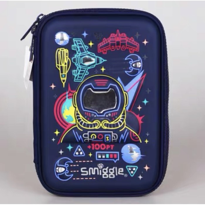 

[New]PROMO Smiggle pencil case/pencil case 3 d - Astronot