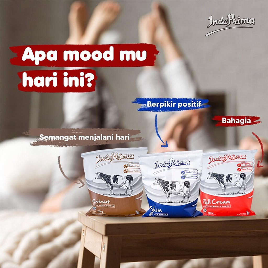 

(PROMO) Indoprima 700 gram Coklat , Fullcream dan Skim gemuk badan diet badan
