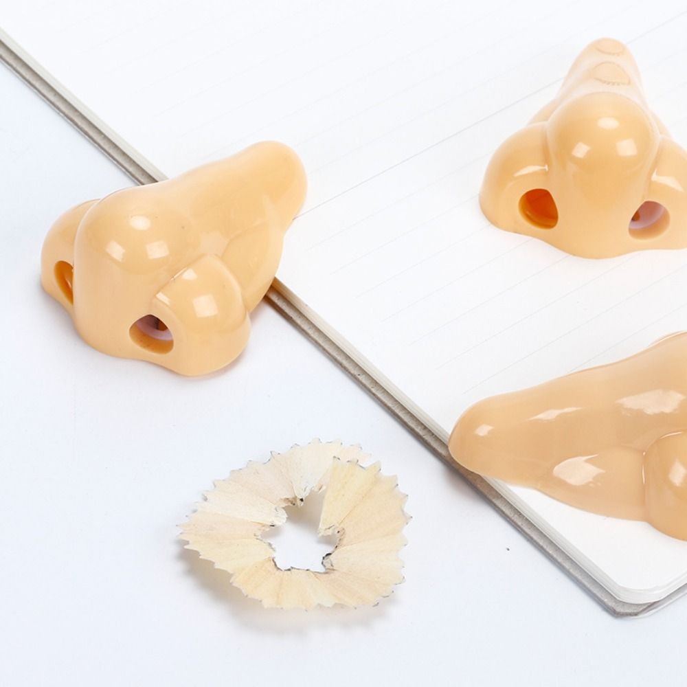 

Children Rewards Gift Drawing Sketching Funny Pencil Sharpener Nose Pencil Sharpener Student Stationery Pencil Cutting Tools