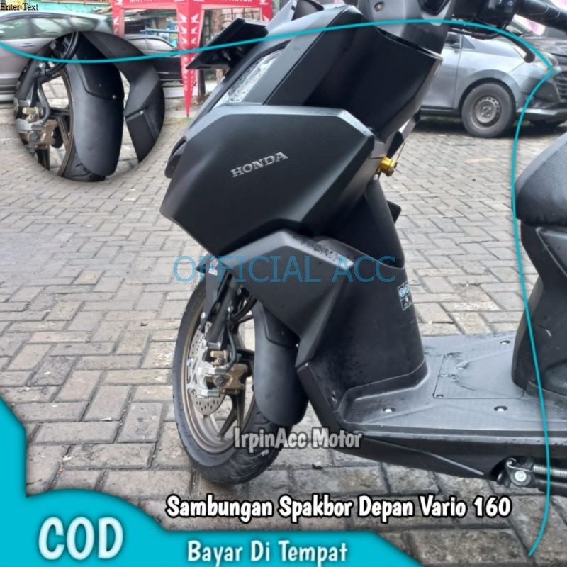 Sambungan Spakbor Depan Vario 160 Sambungan Depan VARIO 160