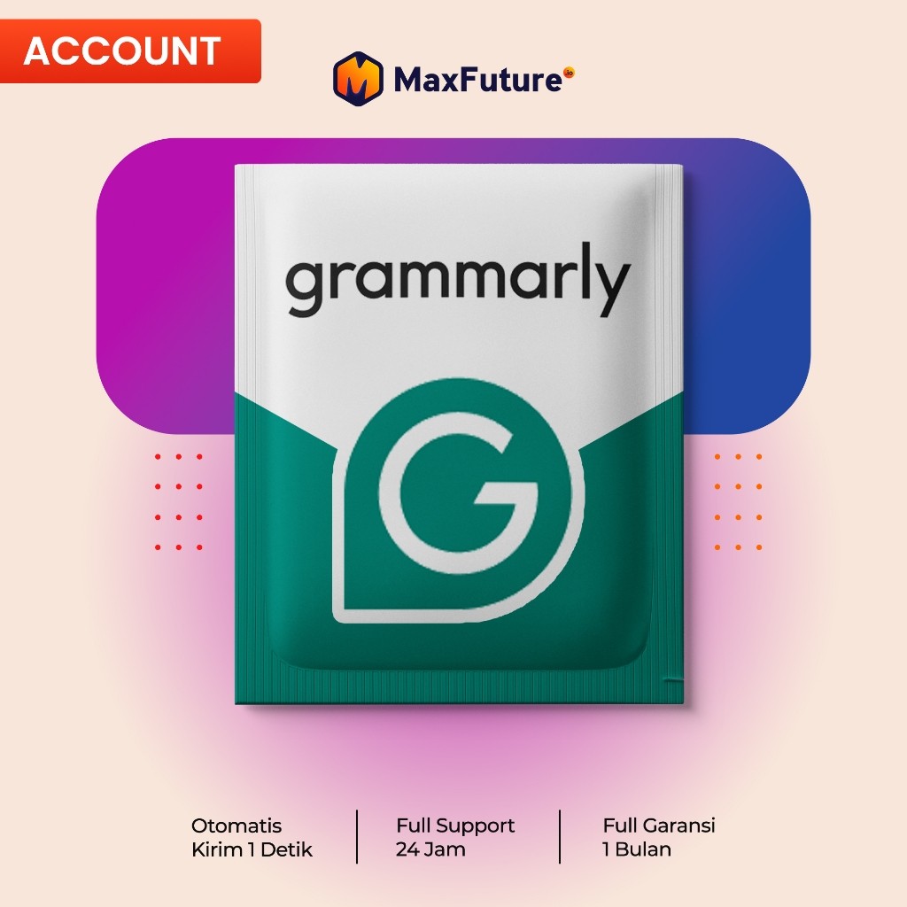 [1tahun] grammarly | grammarly pro | grammarly pro premium | grammarly pro selamanya | grammarly pro