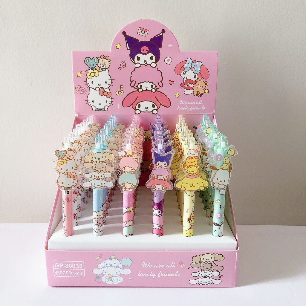

Sanrio Friends Cute Ball Pen Per Pcs Pulpen Gel Ketebalan 0.5mm