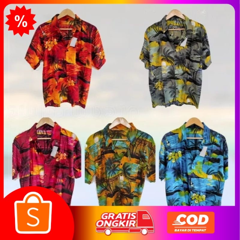 Kemeja Pantai - Kemeja Motif Pantai - Kemeja Surfing - Kemeja Hawai - Kemeja Bali - Kemeja Pantai Co
