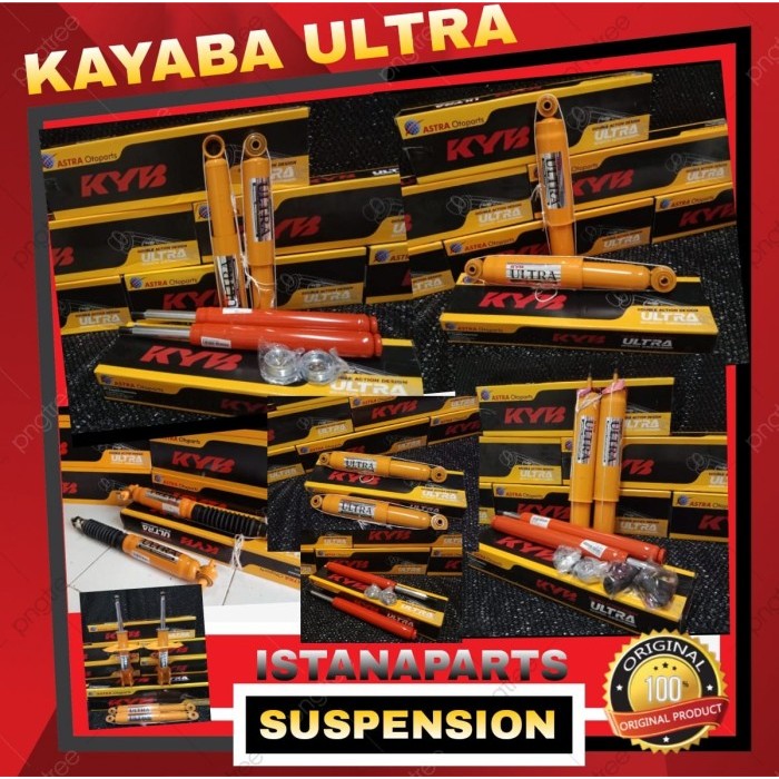 Shockbreaker KAYABA ULTRA DAIHATSU ZEBRA DEPAN ASLI ORIGINAL SEPASANG