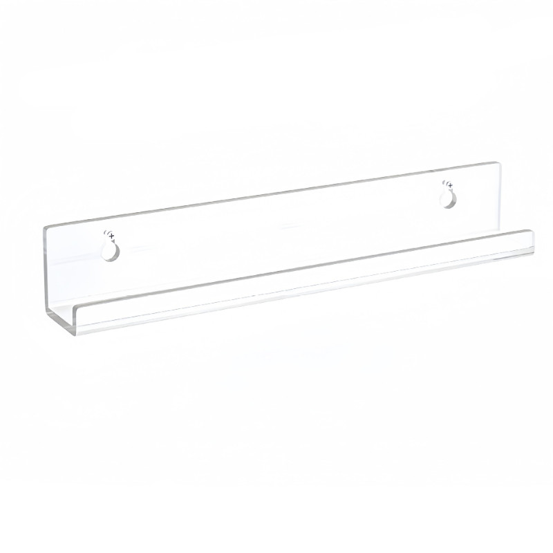 

12/15 inch acrylic black glue CD album nail polish magazine book wall mounted display bracket