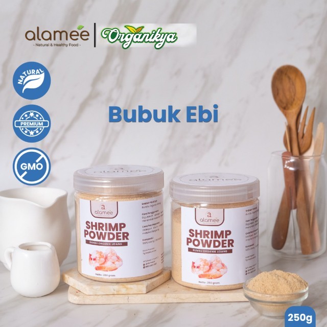 

Ebi Bubuk Udang Shrimp Seasoning Powder Bumbu Dapur Masak Asli Organik Masakan Instant Indonesia organikya