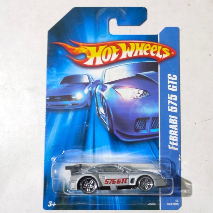 SR99 Hotwheels Hot Wheels Ferrari 575 GTC silver 2006 All Stars