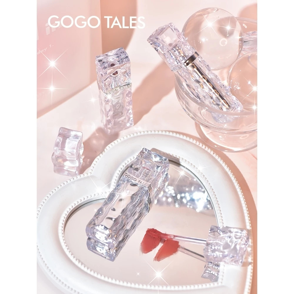 GOGO TALES Ice Lip mud Lip Matte Velvet Lip cream bibir & pipi Tahan Lama
