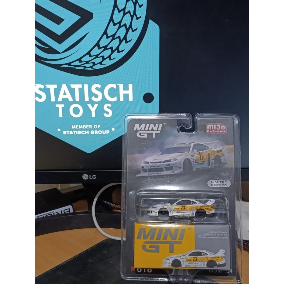 MINI GT 618 MIJO BLISTER LB-SUPER SILHOUETTE S15 SILVIA GOODWOOD