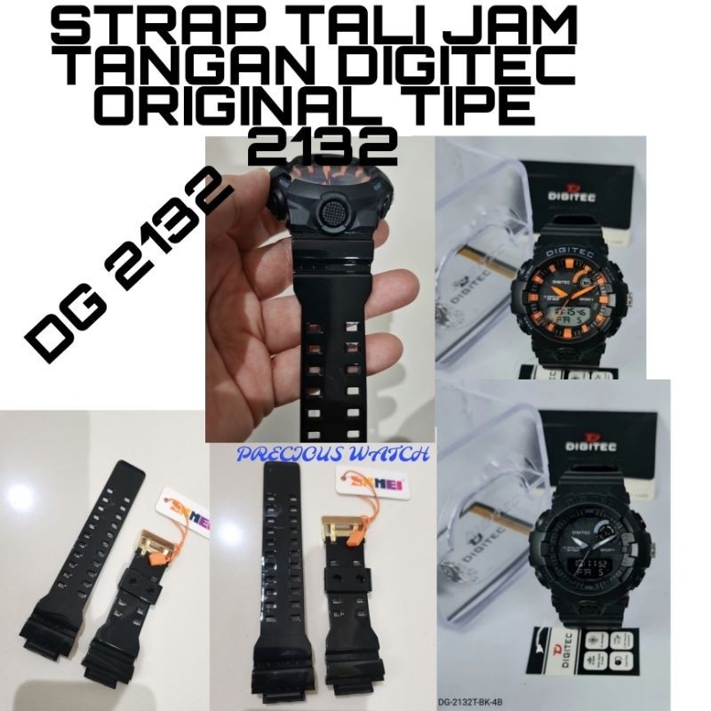 STRAP TALI JAM TANGAN DIGITEC 2132 DG 2132 DIGITEC 2132
