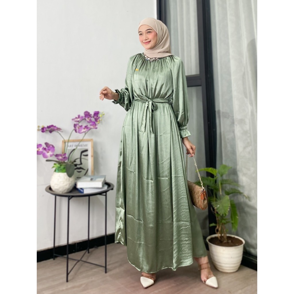Dress Cradenza Shimmer Silk / Gamis Cradenza Shimmer Silk