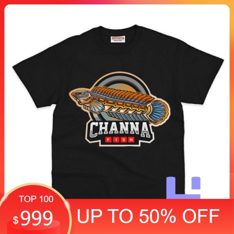 BAJU ANAK KAOS ANAK IKAN CHANNA PREDATOR FISH