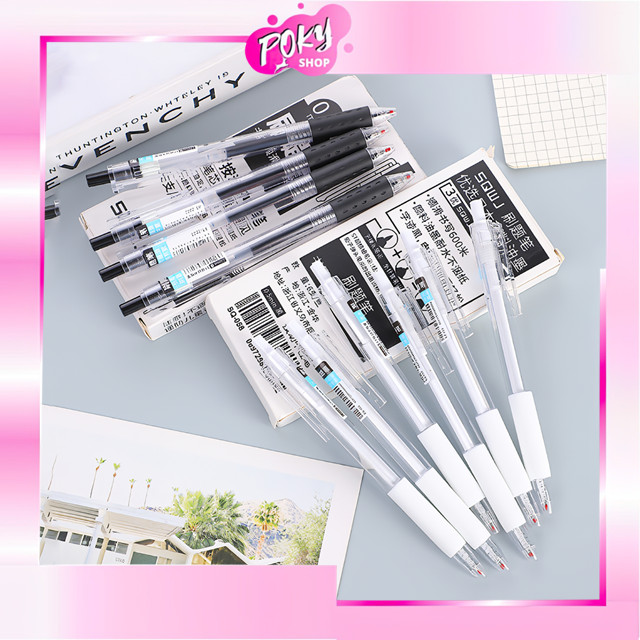 

POKY - S5812 Pena Gel Simple / Pena Polos Mechanical Stationary Alat Tulis Sekolah Kantor / Pulpen / Pena Mekanik Cetekan / Bolpoint