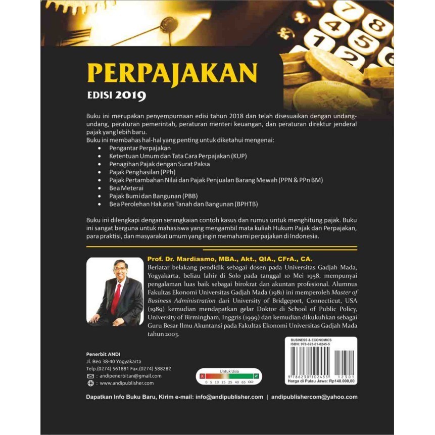 

Terlaris ✨ -Buku Perpajakan Edisi 2019 - Prof. Dr. Mardiasmo
