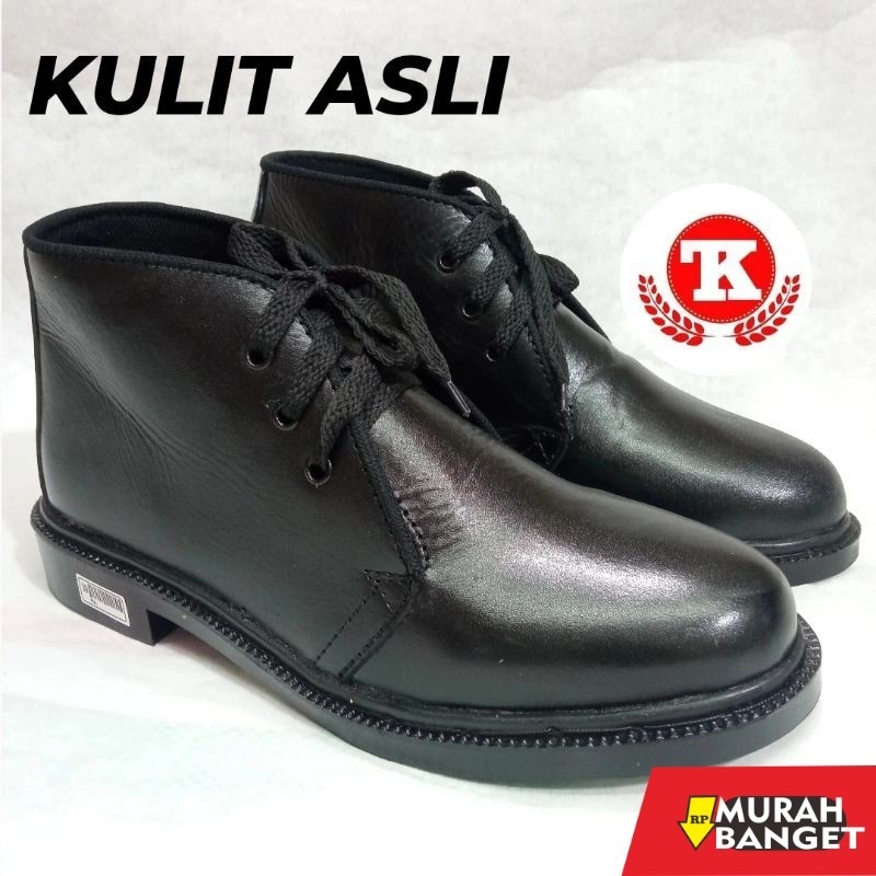 Sepatu pdh- Sepatu Pdh Satpam Tali Kulit Asli Sepatu Pdh Kulit Sepatu Pdh Tali Kulit Sepatu Paskibra