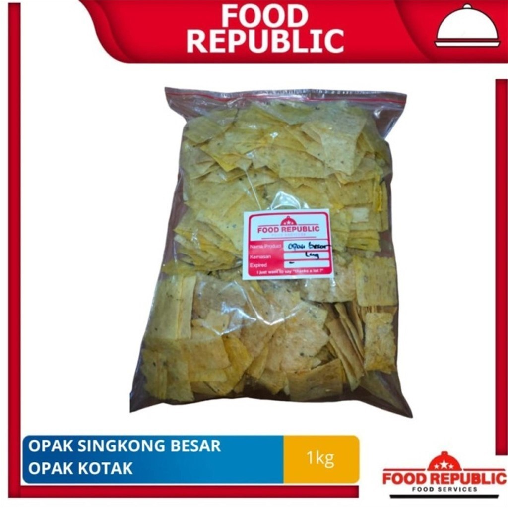 

Classica2106 Opak Singkong Besar 1Kg Opak Mentah Tipis Asin Gurih Original Halal