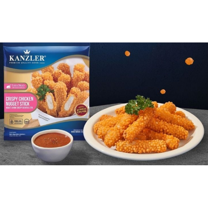 

Kanzler chicken stick / kanzler nugget stik 450gr