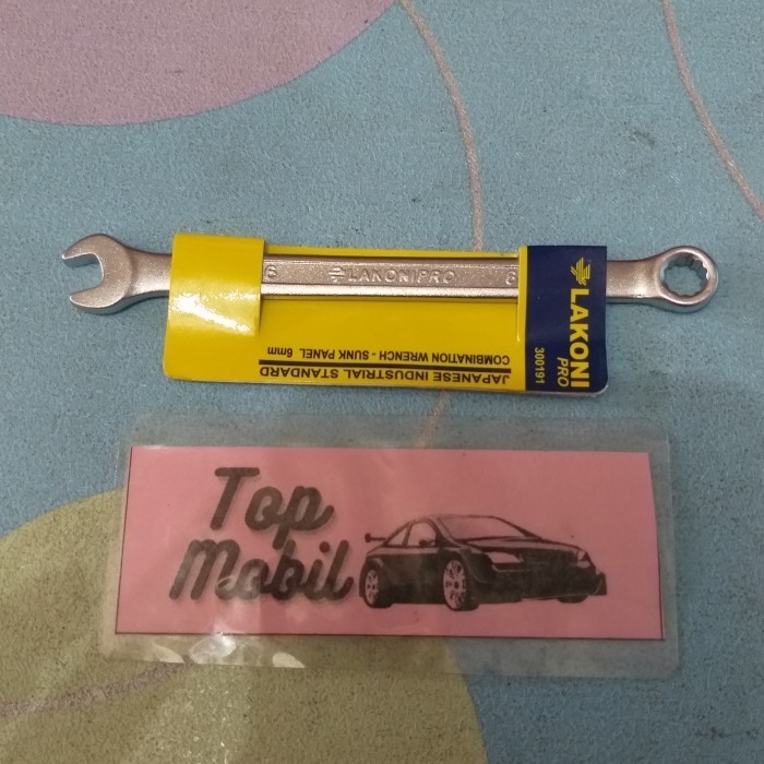 Kunci ring pas sunk panel 6 7 8 9 10 11 12 13 14 15 mm - 6 mm