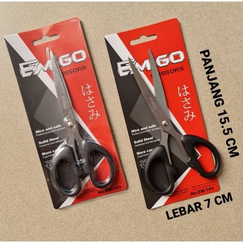 

GUNTING EMIGO UKURAN KECIL SEDANG BESAR & JUMBO /GUNTING ORIGINAL