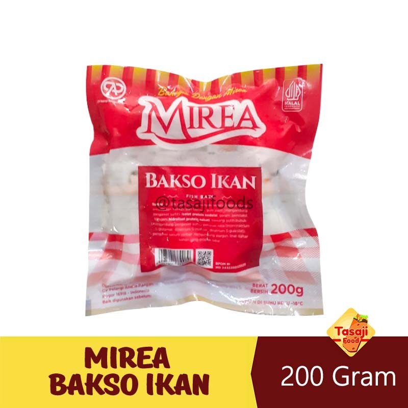 

Mirea Bakso Ikan Fish Ball 200gr