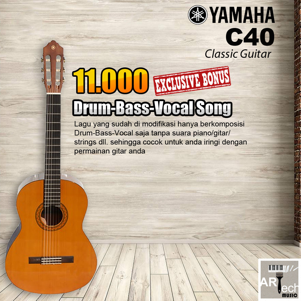 Gitar Klasik C40 - Classic Guitar C 40 Original Yamaha