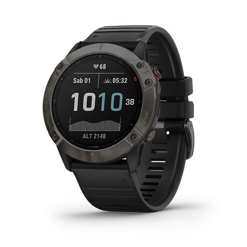 Jam Tangan Garmin Fenix 6X Carbon Gray DLC Original TAM