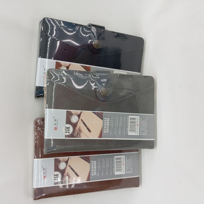 

Buku Catatan Harian Notebook Binder Diary Jurnal Cover Kulit 25K A5/Notepad Cover Leather