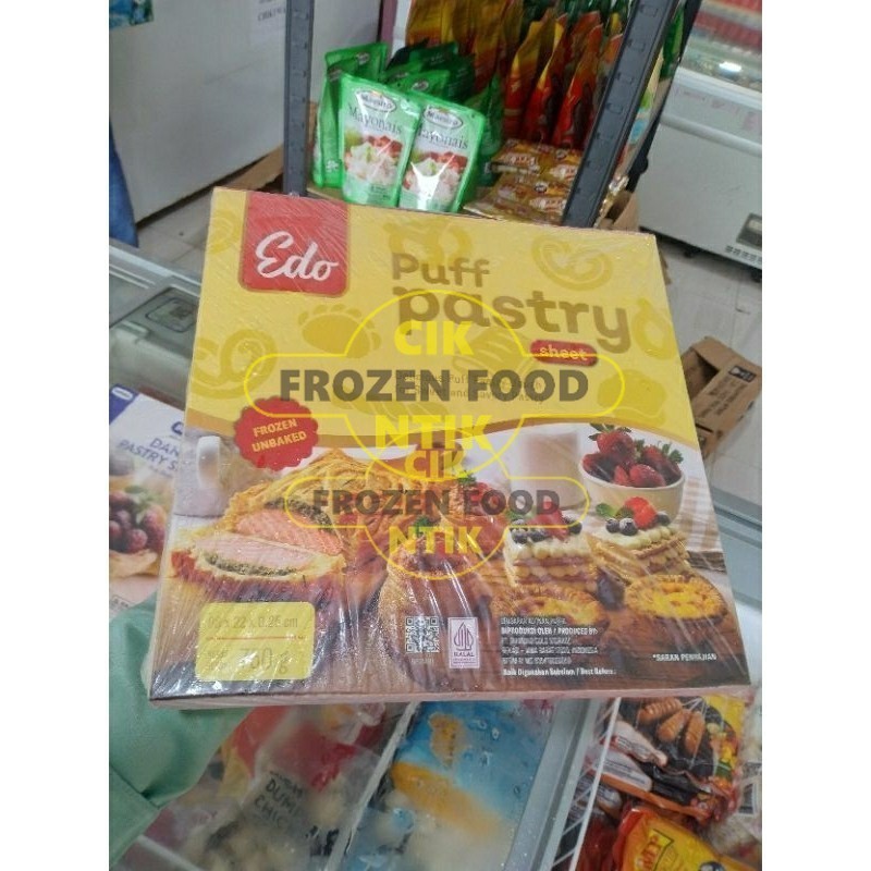 

edo puff pasrty Frozen food cik ntik