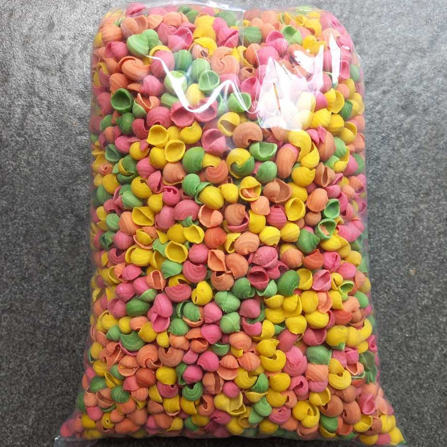 

KERUPUK POTATO KERANG WARNA WARNI 1KG TOPPING SEBLAK