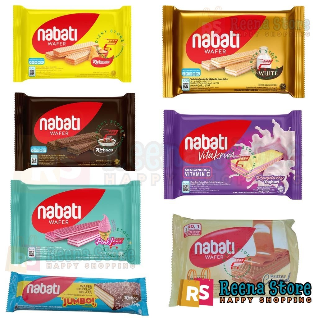 

Nabati Wafer 2000 an 6 varian - Reena Store