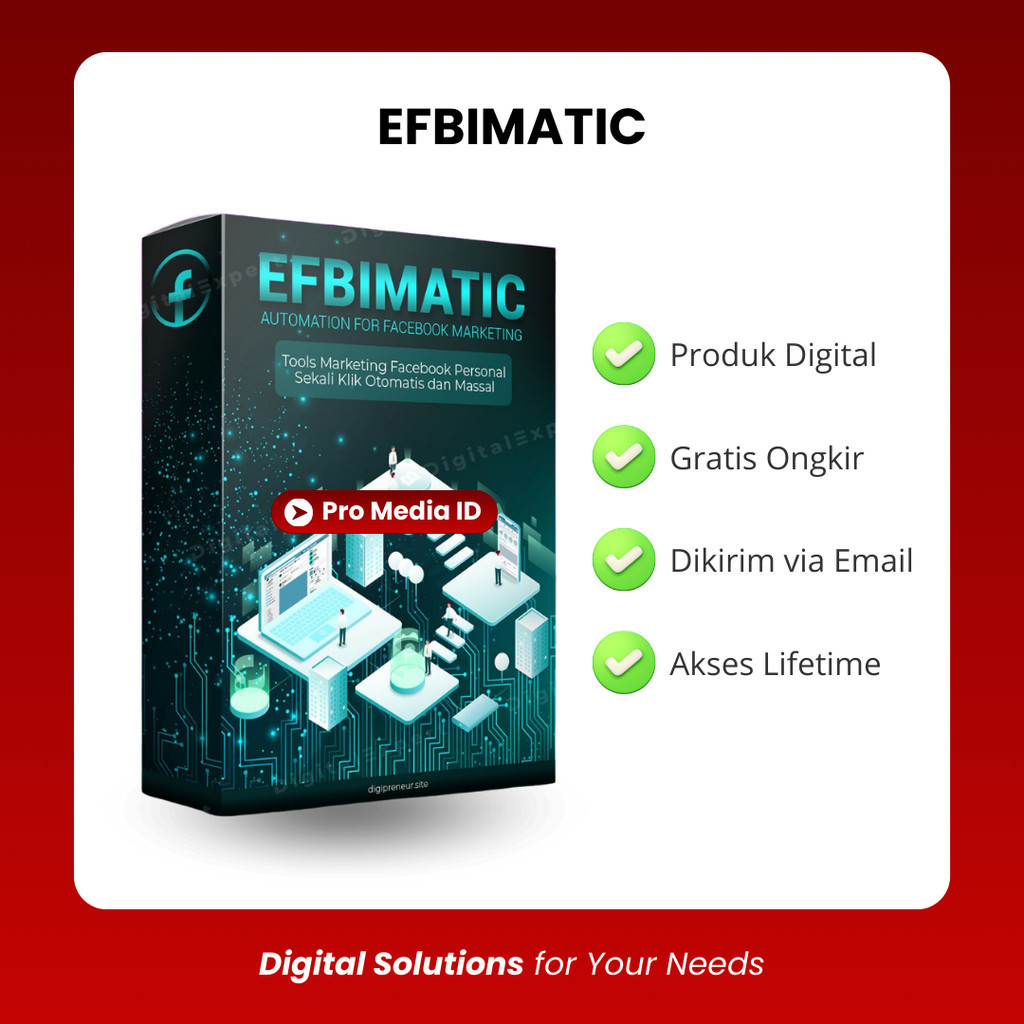 Materi Video Course FB Matic Marketing Organik Facebook Personal