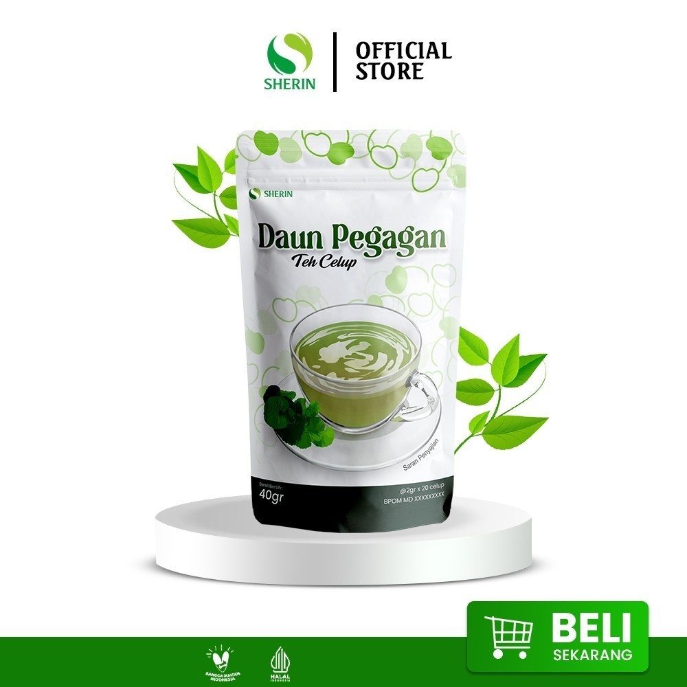 

Teh Celup Sherin Pegagan Pouch Isi 20 kantong