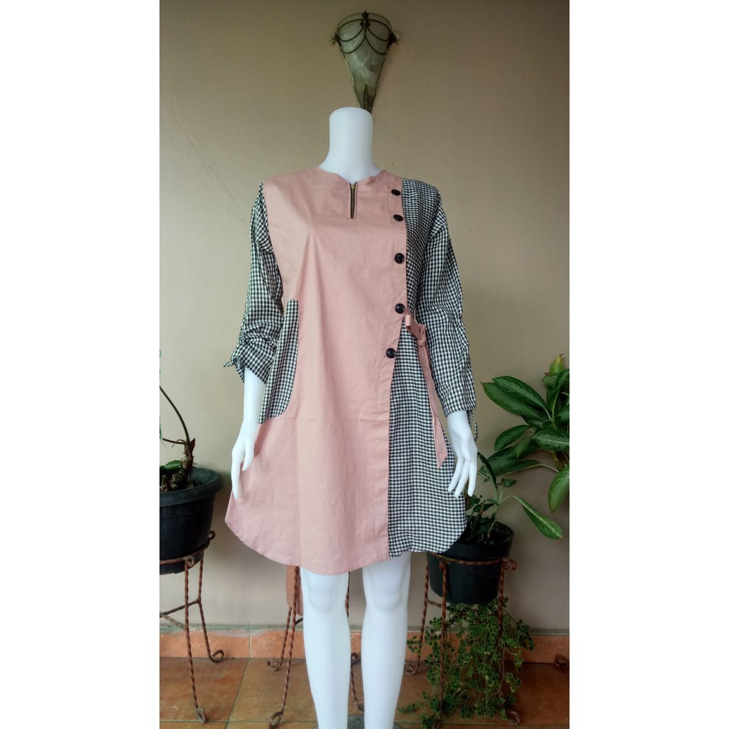 Tunik Wanita Model Terbaru / Baju Muslim / Fashion Wanita / Azka/ GAMIS MODEL BARU MURAH