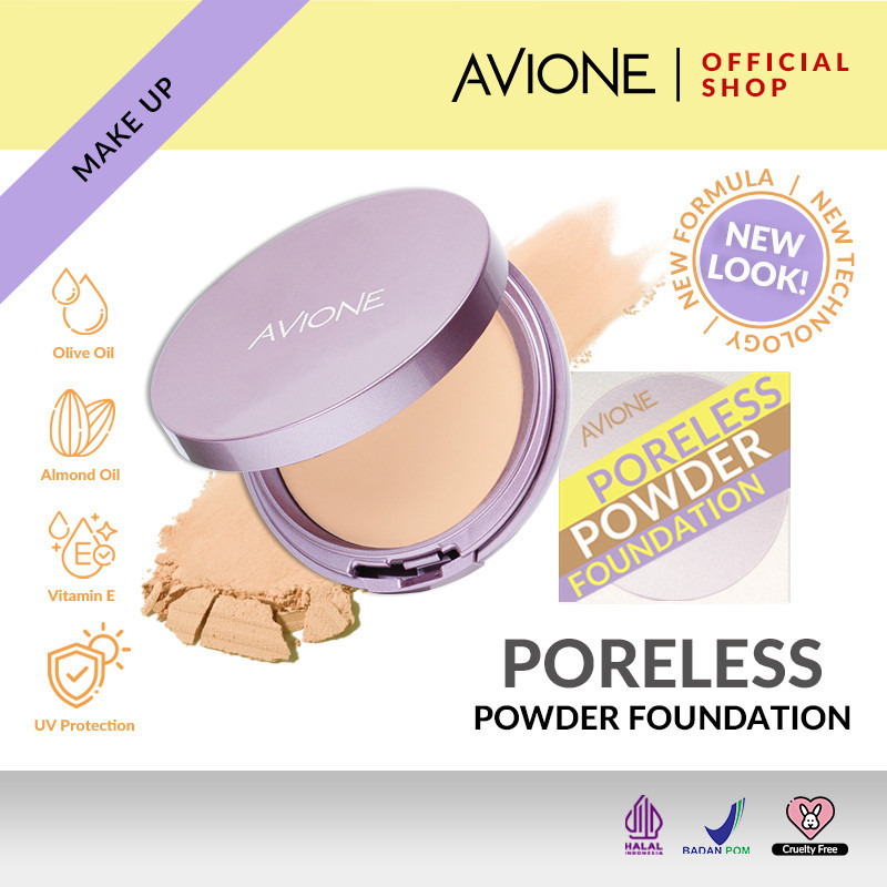 - Avione Poreless Powder Foundation