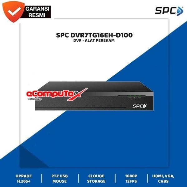 SPC DVR7TG16EH-D100 - DVR 16CH 5MP - TKDN RESMI
