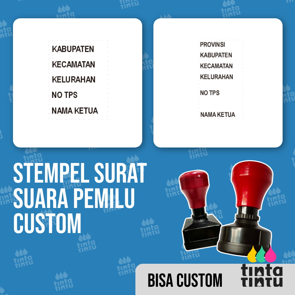 

Stempel Surat Suara Pemilu Custom