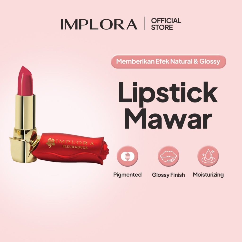 Implora Lipstik Mawar | lipstik implora 