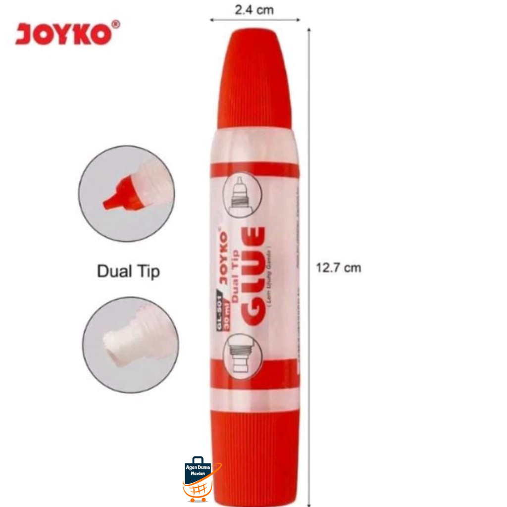 

Dual Tip Glue / Lem Ujung Ganda 30ml JOYKO GL-501