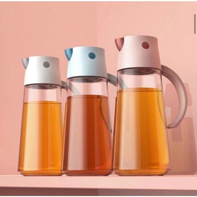 SALE Botol Minyak Kecap Cuka Botol Minyak Kaca Tebal Tutup Otomatis